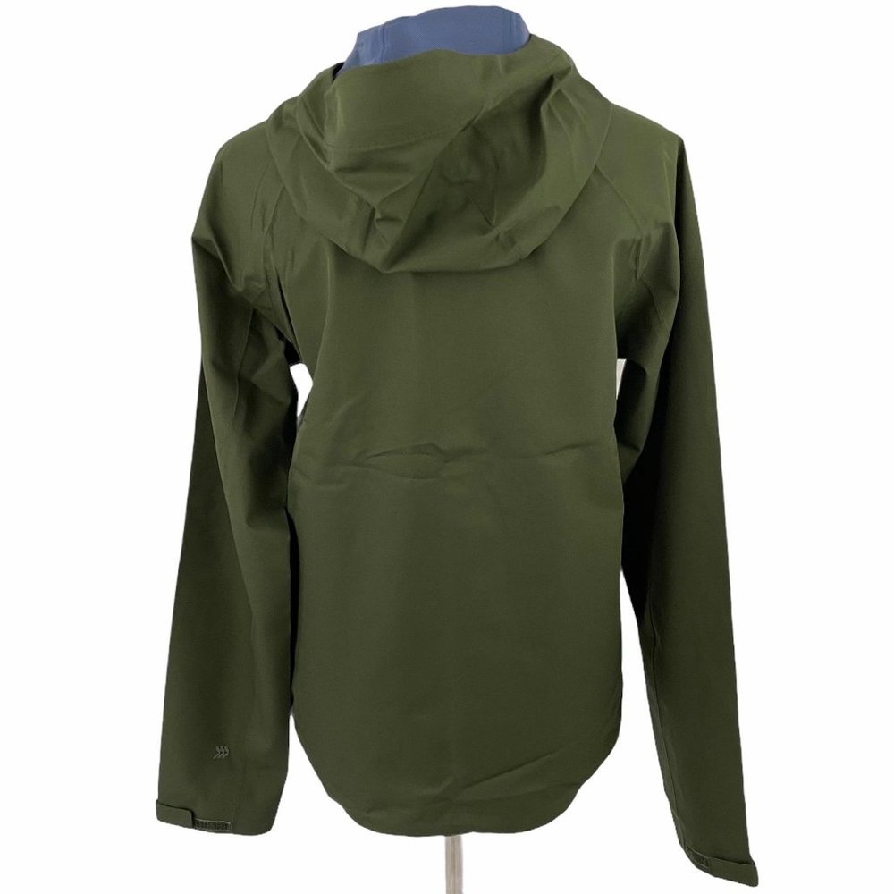 All in Motion Waterproof Rain Jacket Hooded Green Men's Small or XXL - Picture 4 of 11